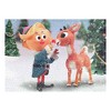 NMR Distribution Rudolph The Red-Nosed Reindeer 1000 Piece Glitter Snow Jigsaw Puzzle - 3 of 4