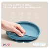 Soft Silicone Baby Feeding Set – Includes Toddler Plates, Bowls & Adjustable Bib - 3 of 4