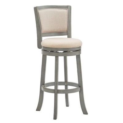 Inspire Q Falia Upholstered Back Barstool