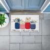 Stupell Industries Patriotic Flower Jars Printed Outdoor Door Mat, design by Kim Allen, 18"x30" - 3 of 4