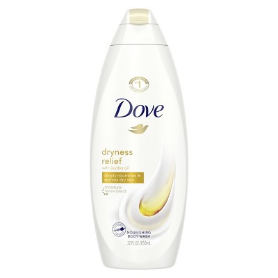 Dove Dryness Relief with Jojoba Oil Body Wash Soap - 22  fl oz