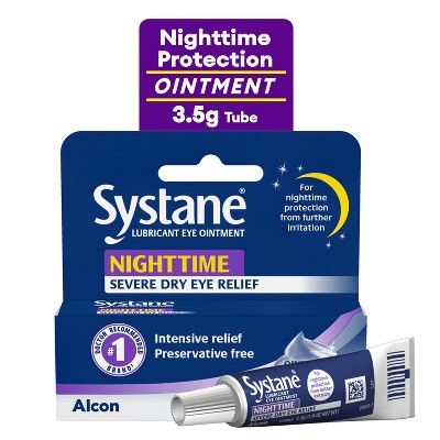 Systane Night Time Lubricant Eye Drops - 0.13oz