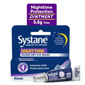 Systane Night Time Lubricant Eye Drops - 0.13oz - 1 of 4