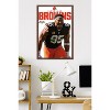Trends International NFL Cleveland Browns - Myles Garrett Feature Series 25 Framed Wall Poster Prints - 2 of 4
