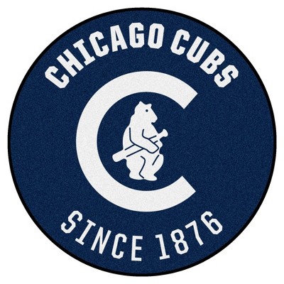 MLB Chicago Cubs 27"x27" 1911 Retro Collection Roundel Rug