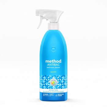 Method Spearmint Antibacterial Bathroom Cleaner Spray Bottle - 28 fl oz