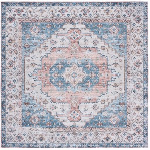 Arizona ARZ181 Power Loomed Machine Washable Skid Resistant Indoor Rugs - Safavieh - 1 of 4