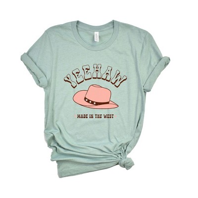 Simply Sage Market Women's Yeehaw Made In The West Short Sleeve Graphic Tee