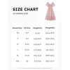 PATPAT Family Matching Outfits Boho Floral Print Square Neck Puff Sleeve Smocked Dress and Short Sleeve T-Shirts Matching Set - 3 of 4