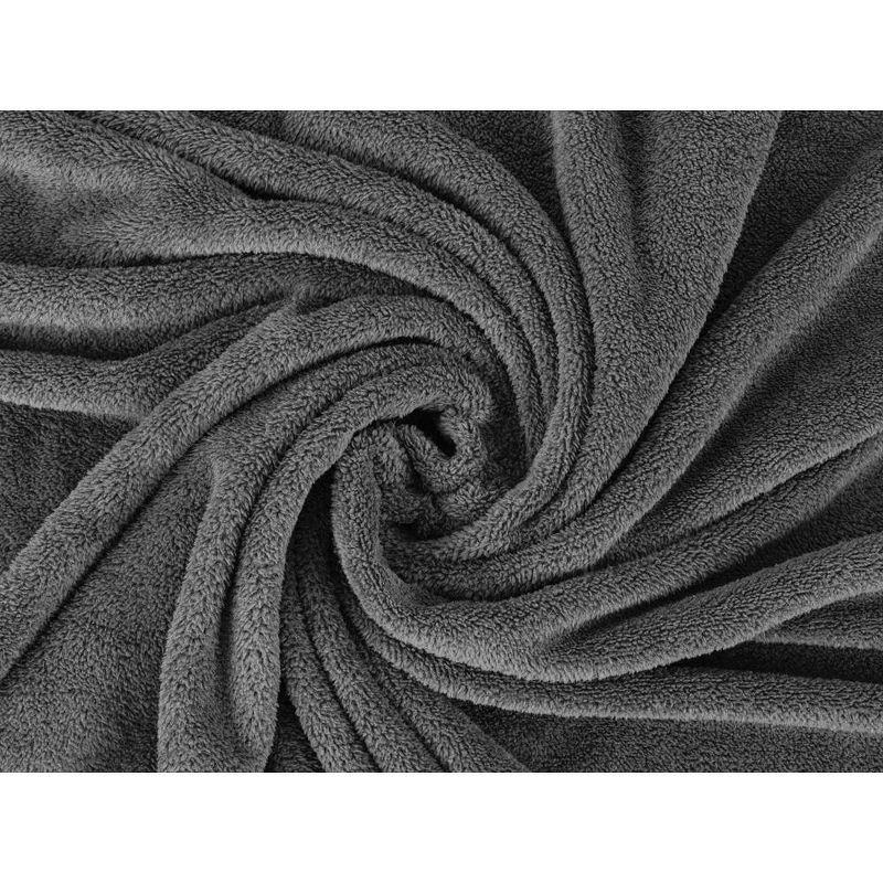 American Soft Linen Bedding Fleece Blanket, Oversized Plush, Soft and Cozy Warm Fleece Blanket for Couch and Sofa, 5 of 7