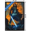 Trends International Star Wars: Obi-Wan Kenobi - Obi-Wan Mustafar Framed Wall Poster Prints - 3 of 4