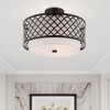 Livex Lighting Arabesque 3 - Light Semi-Flush Mount in  English Bronze - 2 of 4