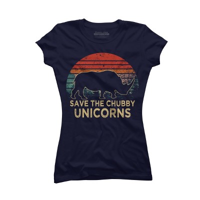 Junior's Design By Humans rhino By ZeusSE T-Shirt
