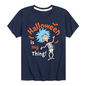 Boys' - Dr. Seuss - Halloween Is My Thing Short Sleeve Graphic T-Shirt - 1 of 4