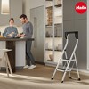 Hailo K75 ComfortLine Step Ladder, 2-Step Foldable Steel Stool for Home Use - 2 of 3