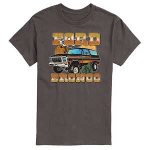 Men's - Ford - Vintage Bronco SUV in Desert Short Sleeve Graphic T-Shirt - 1 of 4