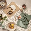 Aoibox Silicone Placemats for Baby & Toddler, Non-Slip Food Mats for Eating, Mess-Proof with Raised Edges, Includes 2 Packs - 4 of 4