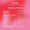 Blume SuperBelly Digestive Supplement Powder - Strawberry Hibiscus - 2.1oz/15ct - 3 of 4