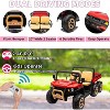 24V 2-Seater Ride On Dump Truck for Kids,4WD Electric UTV,with 6 Wheels,Remote Controlfor Kids Aged 3-5 Years - 3 of 4