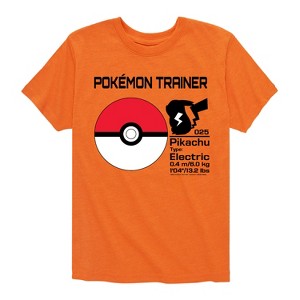Boys' - Pokémon - Pokeball Trainer Short Sleeve Graphic T-Shirt - 1 of 4