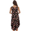 Riviera Sun Womens Floral Print Summer Dress - Beach Cover Up Sundress - Dresses for Women - 3 of 3