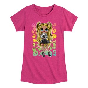 Girls' - LOL Surprise! - Rainbow ALT Girl Fitted Short Sleeve Graphic T-Shirt - 1 of 4