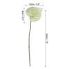 Unique Bargains Artificial Anthurium Lily Flowers for Home Decor 10 Pcs - 2 of 4