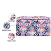 Singer LG Basket Rolled Edge Tropical Print Matching Zipper Pouch and Sew Kit: Sewing Storage, 34-Piece Set with Thimble - 3 of 4