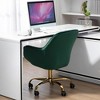 CAVINAS Adjustable Swivel Office Chair,Desk Chair with High Back for Work Study Vanity,Bedroom - 4 of 4