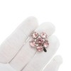 Unique Bargains Floral Pin Back Shoe Accessories 2 Pcs - 3 of 4