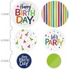 Big Dot of Happiness Cheerful Happy Birthday - Colorful Birthday Party Giant Circle Confetti - Party Decorations - Large Confetti 27 Count - 2 of 4