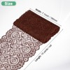 Unique Bargains Elastic Lace Fabric Ribbon Stretchy Trim Pattern for Bridal Wedding 1 Pc - 3 of 4