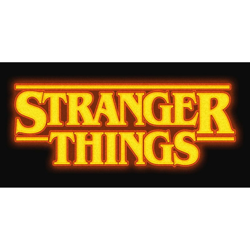 Men's Stranger Things Orange Logo Tank Top, 2 of 6