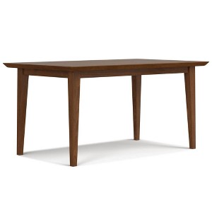 WyndenHall Fairway Rectangle Dining Table Walnut: Solid Wood, 6-Seater, Contemporary Style, 1-Year Warranty - 1 of 4