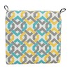 Blazing Needles, 20-inch by 19-inch Patterned Outdoor Chair Cushions (Set of 4) - 2 of 2
