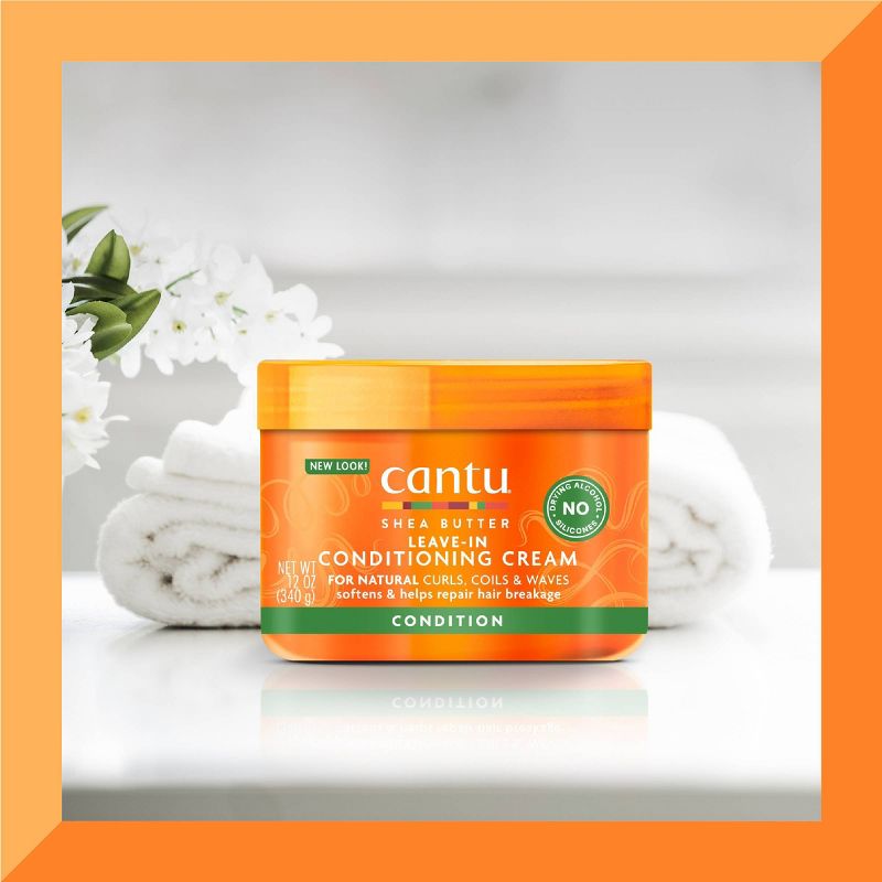 Cantu Shea Butter Leave-In Conditioning Repair Hair Cream, 4 of 16