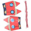 Blue Panda 24-Pack Silver Foil Space Birthday Party Favors Treat Boxes Favor Boxes, Candy Gift Bags - 4 of 4