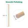 Unique Bargains Arts Garden Christmas Decoration Round Natural Wood Sticks 20 Pcs - 2 of 4