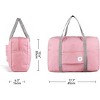 For Spirit Airlines Personal Item Bag Foldable Travel Duffel Bag Tote Carry on Luggage Duffle Overnight for Women and Men - 3 of 4