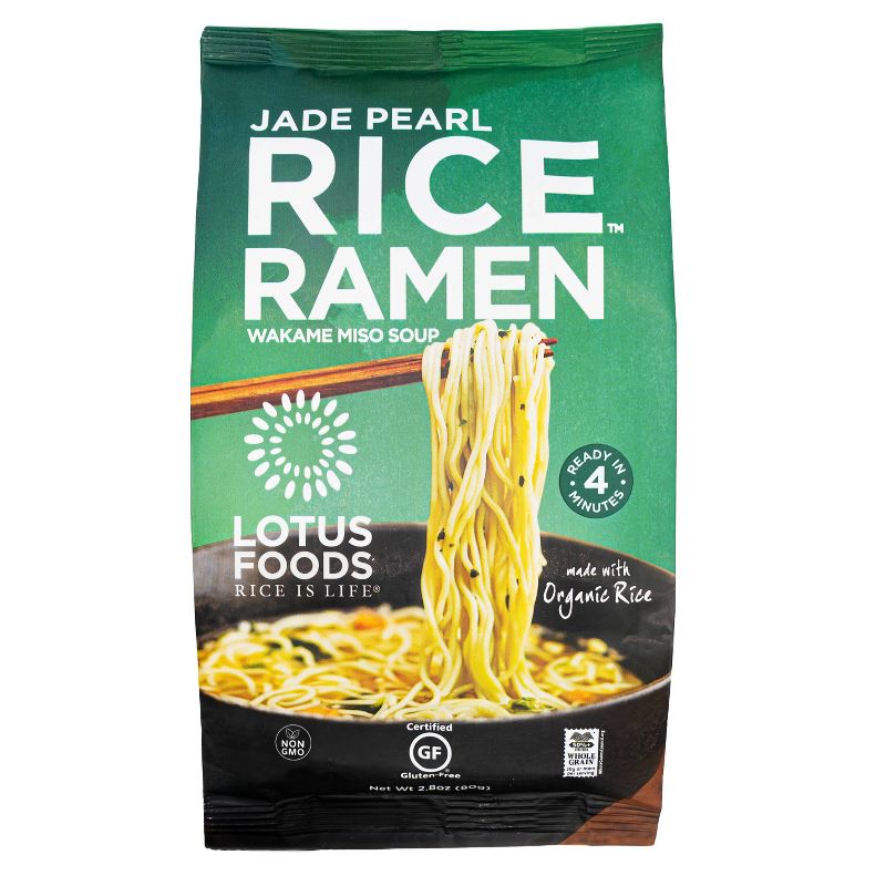 Lotus Foods Gluten Free and Vegan Jade Pearl Rice Ramen 2.8-oz., 1 of 6