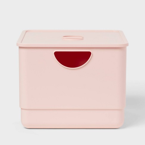 Kids' Storage With Lid Pink - Pillowfort™ : Target