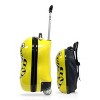 TUCCI Tigerlicious 2pc Kids' Hardside Carry On Luggage Set with 16" Suitcase & 13" Backpack - 2 of 4