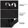 Black Backpack for School, Travel: Bookbag for Girls Boys - Kids Backpack with Multi Compartments - 4 of 4
