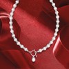 Ross-Simons 8.5-9mm Cultured Pearl Toggle Necklace in Sterling Silver Size 18 - 4 of 4