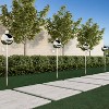 Outdoor Torch Lamp- 45" Patio/Backyard Stainless Steel Fuel Canister Flame Light for Citronella with Fiberglass Wick by Nature Spring - 4 of 4
