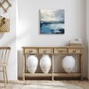 Americanflat 16x16 Canvas Wall Art Featuring Blue, Grey and Neutral Tones - Gallery Wrap - Landscape Wall Art - 4 of 4