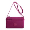 Anna-Kaci Women's Lightweight Nylon Crossbody Bag - Compact Travel Shoulder Purse - 2 of 4