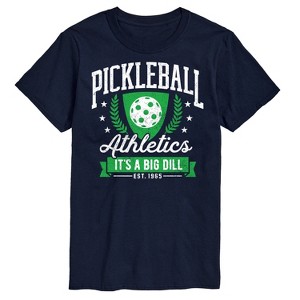 Men's - Instant Message - Pickleball Athletics It's A Big Dill Short Sleeve Graphic T-Shirt - 1 of 4