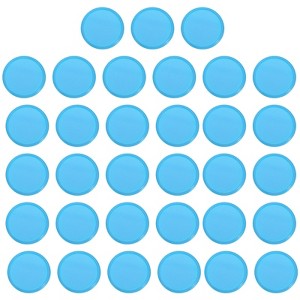 Unique Bargains Plastic DIY Notebook Planner Round Binder Rings 33 Pcs - 1 of 4