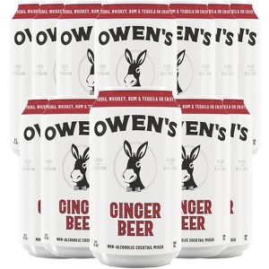 Owen’s Craft Mixers | Ginger Beer | Handcrafted in the USA with Premium Ingredients | Vegan & Gluten-Free Soda Mocktail and Cocktail Mixer - 1 of 3